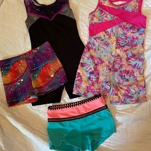 Danskin Gymnastics Lot size M (7-8) NWOT